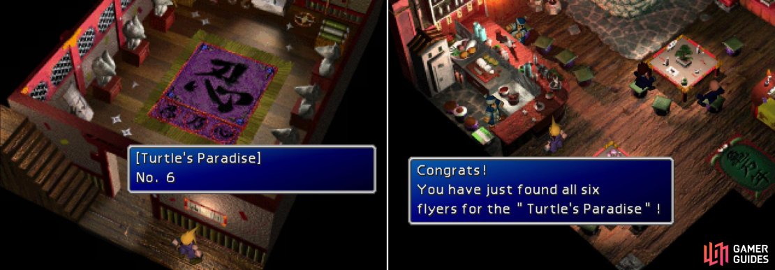 Read the Turtle&rsquo;s Paradise No. 6 Newsletter (left) then, if you&rsquo;ve read all six newsletters, return to the Turtle&rsquo;s Paradise to claim your reward (right).
