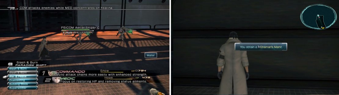 3x PSICOM Aerial Sniper (left) and the Shaman&rsquo;s Mark (right).