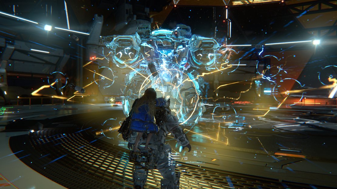 The boss showcases the full potential of this combat system. 