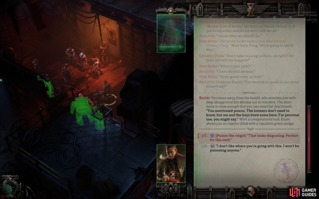 The dialog and lore are both top-notch in Dark Heresy, and you&rsquo;ve plenty of choices, and as an unexpected boon, the game is surprisingly light on technical issues!