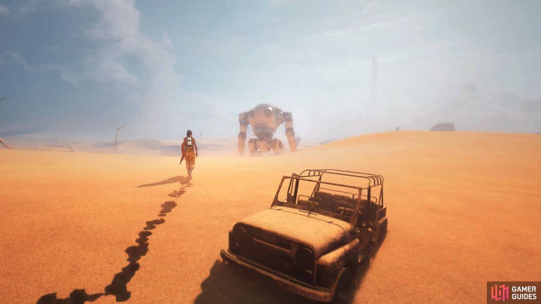 The robot won&rsquo;t wait for you, and you don&rsquo;t want to get too far away from it.