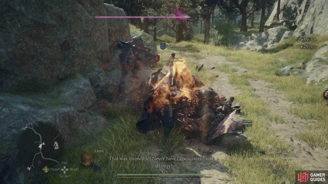 The sound of hitting a beast&rsquo;s weak spot is incredibly satisfying, especially targeted with a flurry of attacks 
