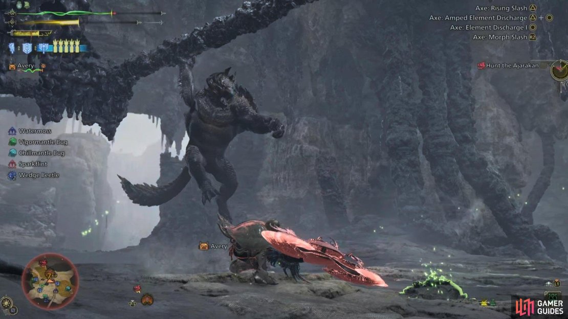 Ajarakan is one of the highlight monsters and another great example of a monster using the map and ecosystem, as when the Oilwell Basin isn&rsquo;t burning it can climb on the structures left behind.