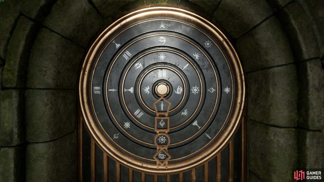 You&rsquo;ll often find puzzles that make little sense at first, but can be worked out through notes or environmental clues. Image via Gamer Guides / Nacon.