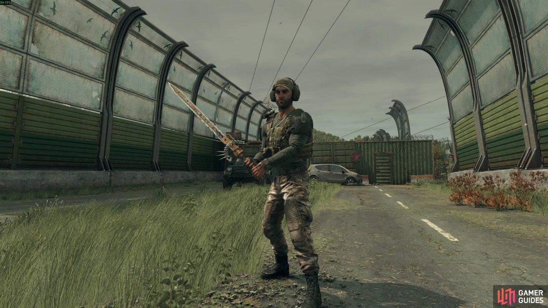 I really like this sword I got from a blueprint. So I upgraded it to legendary and didn&rsquo;t look back. Image via Gamer Guides / Techland.