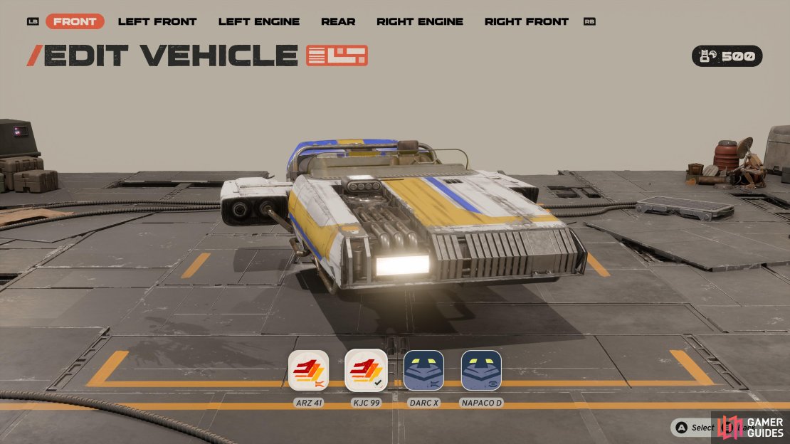 You&rsquo;ll need to spend time attending to the builds of your racers.