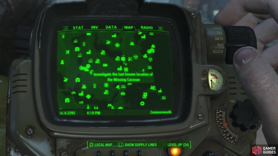 The caravan you&rsquo;re searching for was last seen far to the east, near The Slog.
