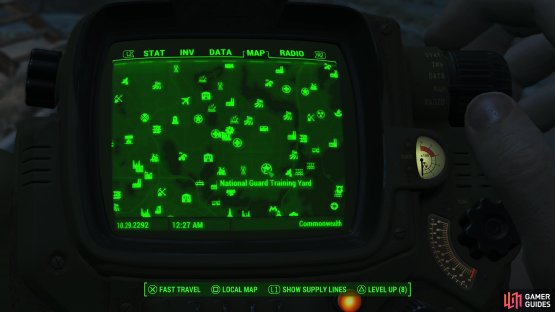 to ensure you get a clean spawn of the National Guard Training Yard.
