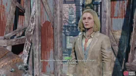 After building up a reputation by working for Deb, talk to Kessler and she&rsquo;ll ask you to deal with Kessler and his gang.