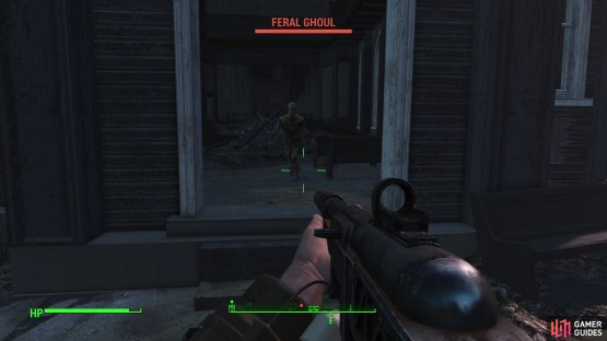 Enroute to BADTFL Regional Office you can find the Ghoul-infested Cambridge Cathedral,
