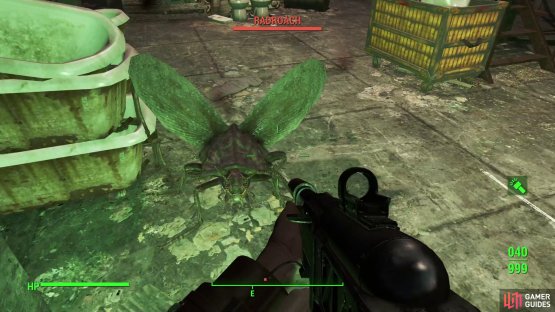 Aside from that, your only threats are the odd Radroach.