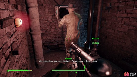 Deacon will get you into the Switchboard,