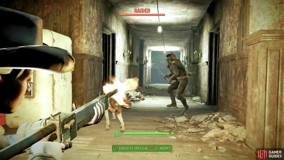 There are numerous Raiders in the Museum of Freedom, but fortunately you&rsquo;ll rarely fight more than two at a time.