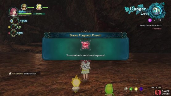 and obtain the dream fragment upon defeating them