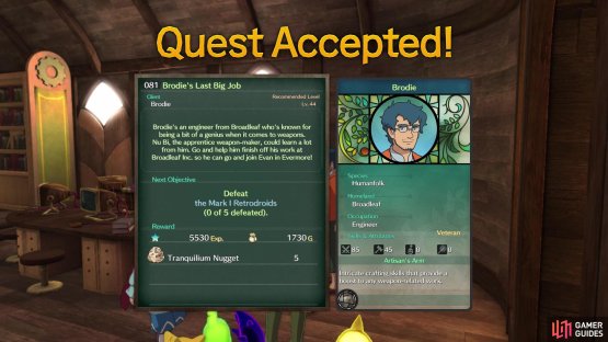 You will need to finish Sidequest 081 before you can finish this one