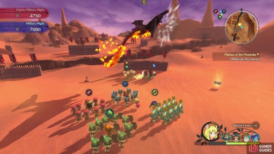 When an incineraptor flies into the air and roars
