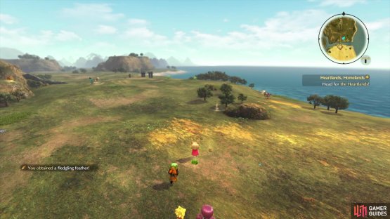 Loot you miss while fighting on the world map will spill out onto it after battles finish