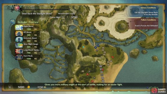 Bolstering Forces will help make some difficult skirmishes a bit easier