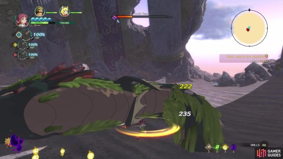 attack it to potentially stun Cetus