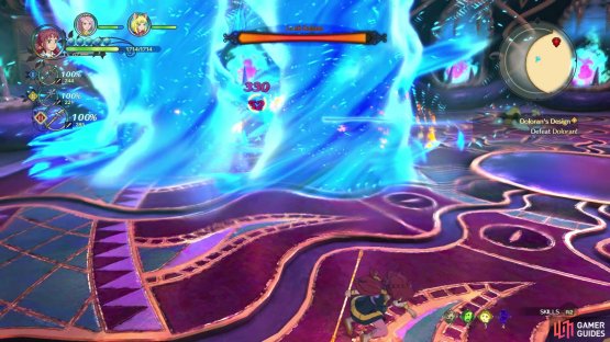 Doloran&rsquo;s magic attacks are quite large in volume