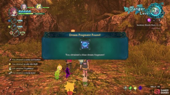 and quickly defeat them for their dream fragment