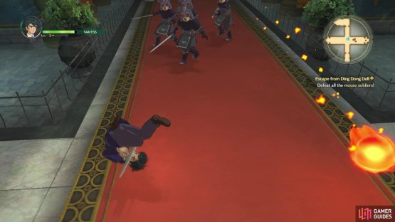 Evading is a important skill to have in battles