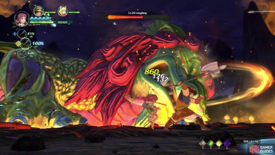 where you will be able to deal a good amount of damage without retaliation