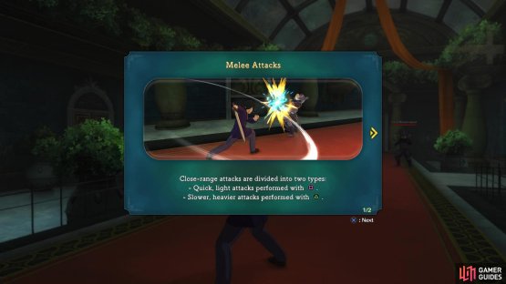Combat basically boils down to light and heavy attacks