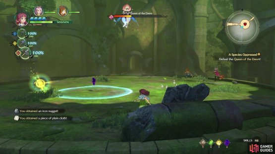 When she goes into the air you will have to resort to ranged attacks