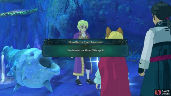 Leander will teach you a new non-battle spell
