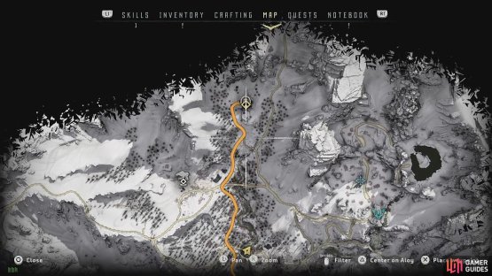 Head to the very top of the North
