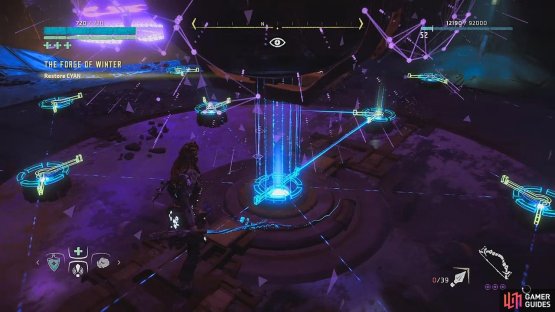 Override the AI to complete the source node puzzle