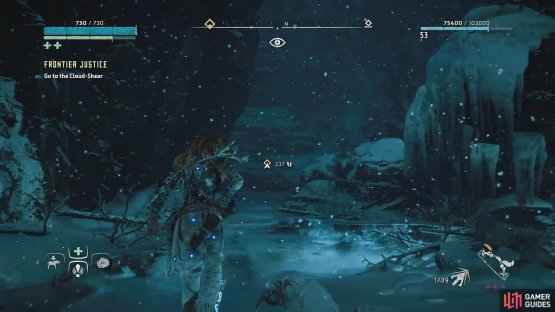 Cross the frozen river