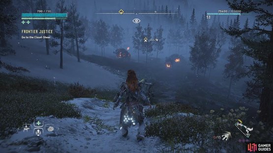 You&rsquo;ll eventually reach a Fireclaw site
