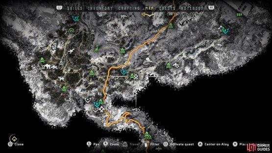 The first Fireclaw site just above Song&rsquo;s Edge