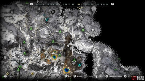 North of the Stone Yield bandit camp