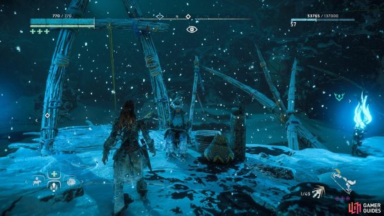 Speak to the Keeper to start the trial