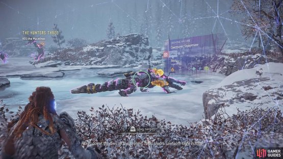Kill the Snapmaws for the last component