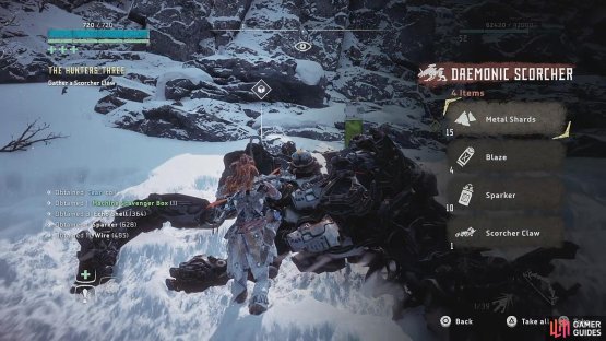 Loot it for the Scorcher Claw for Burgrend