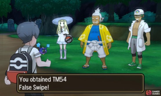 False Swipe keeps you from making accidental KOs!