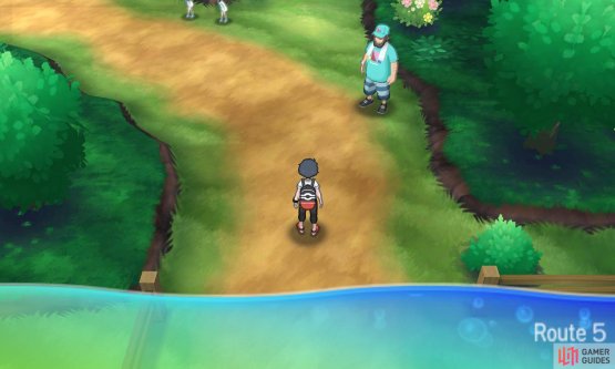 This route has entrances to two trial sites.