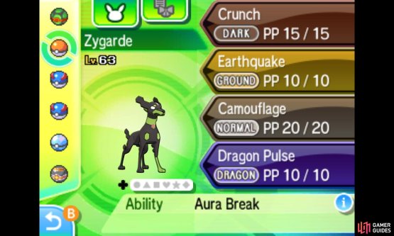 Zygarde 10% Forme.