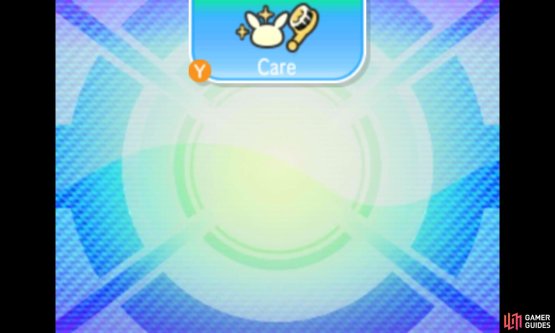 The &ldquo;care&rdquo; prompt appears for a good amount of time.
