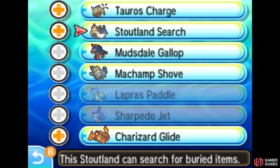 Pok&eacute; Ride replaces Hidden Machines and similar field items.