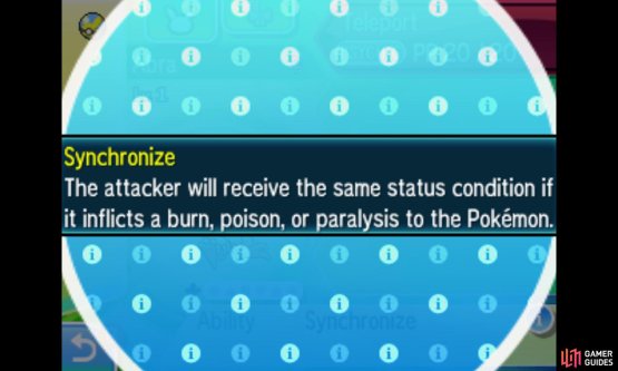 Many abilities and items have hidden functions.