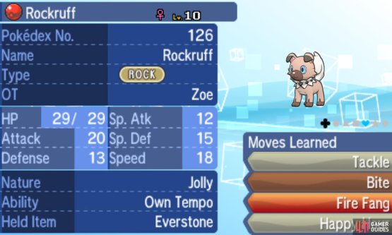 By breeding the special Rockruff, you can share out the love!
