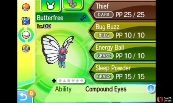 Compound Eyes is yet another ability with a hidden function.