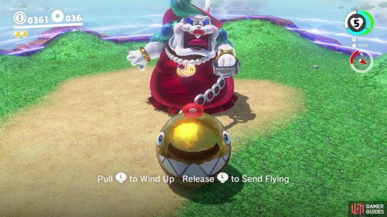 Capture the golden Chain Chomp