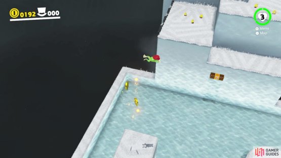 The frog, as should be obvious, can jump really high