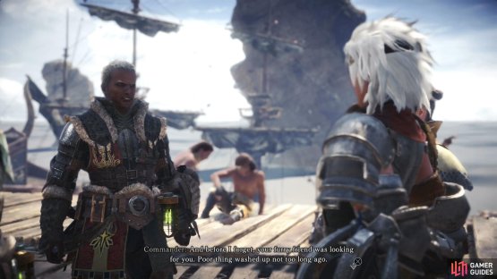 When you arrive in Astera you&rsquo;ll be introduced to the Commander